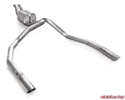 Stainless Works 3in True Dual Rear Exit S-Tube Exhaust for SW Headers Ford Raptor 5.4L|6.2L 10-14 - FTR10CBUBLMF