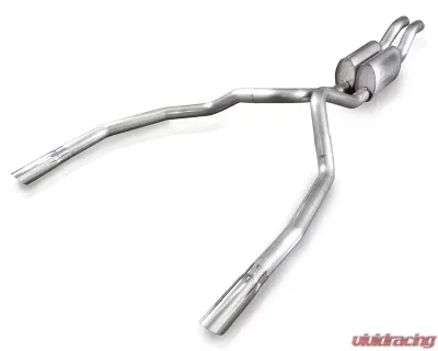Stainless Works 3in True Dual Rear Exit Chambered Exhaust for SW Headers Ford Raptor 5.4L|6.2L 10-14 - FTR10CBUB