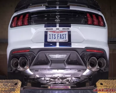 Stainless Works Legend Catback H-Pipe Exhaust Factory Connect Polished Tips Ford Mustang Shelby GT500 2020-2022 - GT500CBHFCL