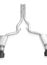 Stainless Works Legend Catback H-Pipe Exhaust Factory Connect Black Tips Ford Mustang Shelby GT500 2020-2022                                     - GT500CBHFCLB - Image 2