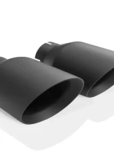 Stainless Works Legend Catback H-Pipe Exhaust Factory Connect Black Tips Ford Mustang Shelby GT500 2020-2022                                     - GT500CBHFCLB - Image 5