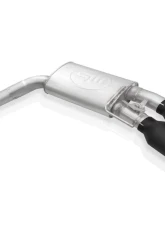 Stainless Works Legend Catback H-Pipe Exhaust Factory Connect Black Tips Ford Mustang Shelby GT500 2020-2022                                     - GT500CBHFCLB - Image 6