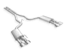 Stainless Works Redline Catback H-Pipe Exhaust Factory Connect Polished Tips Ford Mustang Shelby GT500 2020-2022