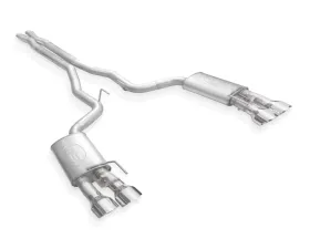 Stainless Works Redline Catback X-Pipe Exhaust Factory Connect Polished Tips Ford Mustang Shelby GT500 2020-2022