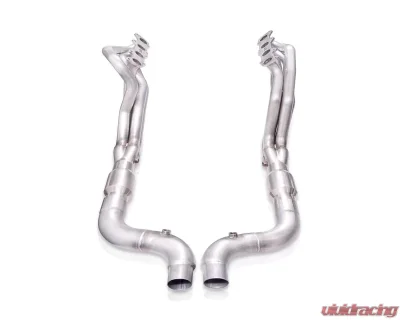 Stainless Work 1-7/8 inch Headers w/ High-FLow Cats Ford Mustang Shelby GT500 2020-2022 - GT500HCAT