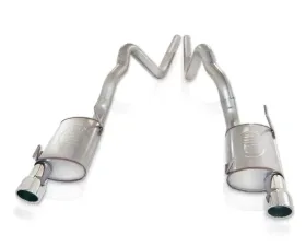 Stainless Works 3in Catback Chambered Exhaust for OEM Headers Ford Mustang Shelby GT500 5.4L 07-10