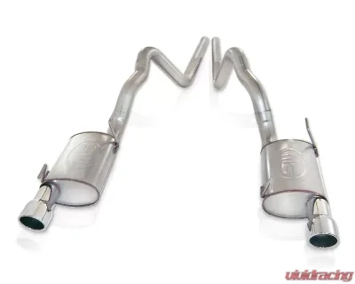 Stainless Works 3in Catback Chambered Exhaust for SW Headers Ford Mustang Shelby GT500 5.4L 07-10 - M09GT