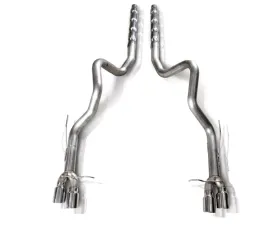 Stainless Works 3in Dual Catback Retro Exhaust without Resonator Ford Mustang Shelby GT500 5.8L 13-14