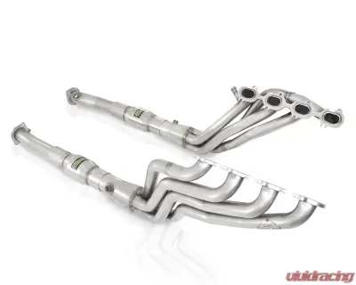 Stainless Works 1.625in Primary | 3in Collector Headers with Cats for OEM Exhaust Mercury Marauder 4.6L 4V 03-04 - MAUCAT