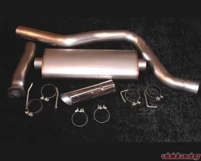 Stainless Works 3.5in Catback Exhaust w/Chambered Muffler Chevrolet Trailblazer SS 6.0L 06-09 - TBCB