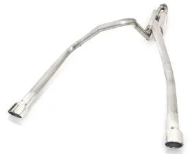 Stainless Works 2.5in True Dual Chambered Exhaust with Y-Pipe Adapter Chevrolet Trailblazer SS 6.0L 06-09