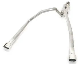 Stainless Works 2.5in True Dual S-Tube Exhaust with Y-Pipe Adapter Chevrolet Trailblazer SS 6.0L 06-09