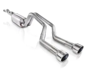 Stainless Works 2.5in Center Exit S-Tube Exhaust with X-Pipe for SW Headers Chevrolet Trailblazer SS 6.0L 06-09