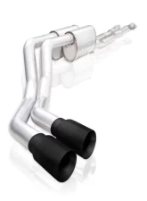 Stainless Works Legend Catback w/Black Tips Toyota Tundra 14-20                                     - TOYT14CBL-B - Image 2