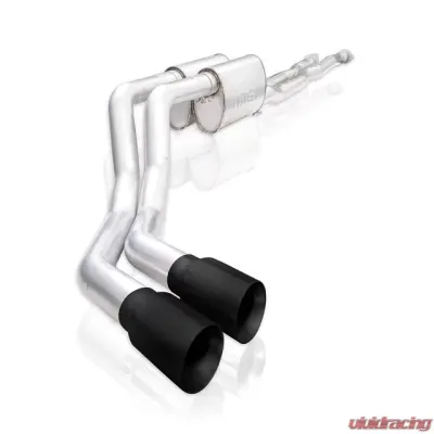 Stainless Works Legend Catback w/Black Tips Toyota Tundra 14-20 - TOYT14CBL-B