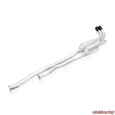 Stainless Works Legend Catback w/Black Tips Toyota Tundra 14-20 - TOYT14CBL-B