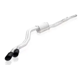 Stainless Works Redline Catback w/Black Tips Toyota Tundra 14-20