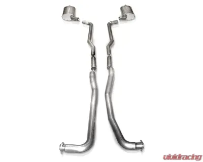 Stainless Works 2.5in Exhaust for 2in OEM Headers Chevrolet Corvette SB V8 1963 - V6303000S