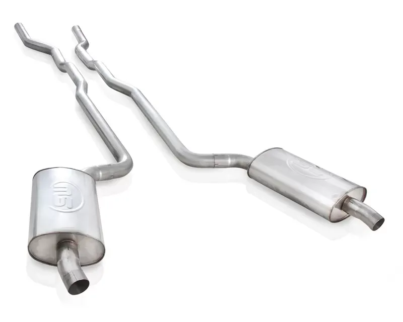 Stainless Works 2.5in Exhaust for SW Headers Chevrolet Corvette SB V8 63-67 - V6367SW