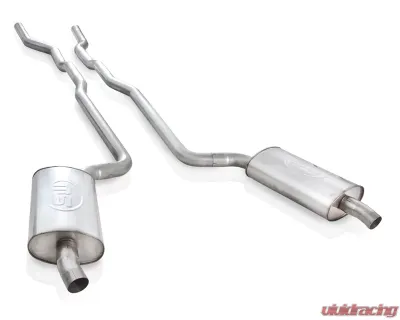 Stainless Works 2.5in Exhaust for SW Headers Chevrolet Corvette SB V8 63-67 - V6367SW