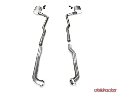 Stainless Works 2.5in Exhaust for 2in OEM Headers Chevrolet Corvette SB V8 68-72 - V6813100S