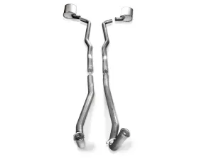 Stainless Works 2.5 Inch Exhaust for OEM Headers Chevrolet Corvette BB V8 Manual Trans 68-72
