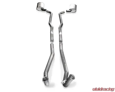 Stainless Works 2.5 Inch Exhaust for OEM Headers Chevrolet Corvette BB V8 Manual Trans 68-72 - V6814100S