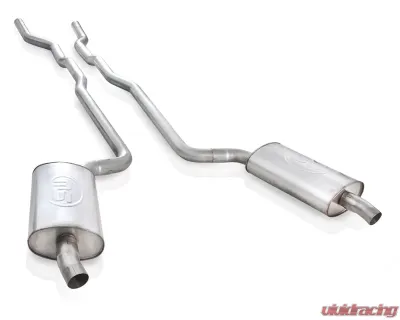 Stainless Works 2.5in Exhaust for SW Headers Chevrolet Corvette SB V8 68-72 - V6872SW
