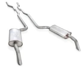 Stainless Works 2.5in Exhaust for SW Headers Chevrolet Corvette SB V8 73-82