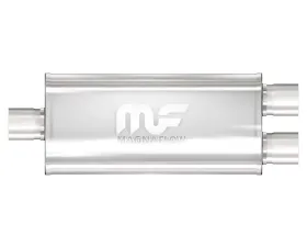 MagnaFlow 5 x 8 Inch Oval Straight-Through Performance Exhaust Muffler 12138