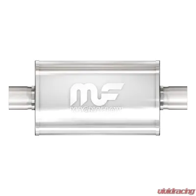 MagnaFlow 5 x 8 Inch Oval Straight-Through Performance Exhaust Muffler 12215 - 12215
