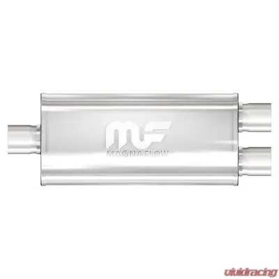 MagnaFlow 5 x 8 Inch Oval Straight-Through Performance Exhaust Muffler 12251 - 12251