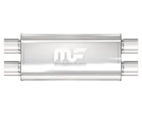 MagnaFlow 5x8 Inch Oval Straight-Through Performance Exhaust Muffler 12468