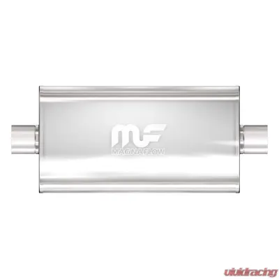 MagnaFlow 5x11 Inch Oval Straight-Through Performance Exhaust Muffler 12576 - 12576