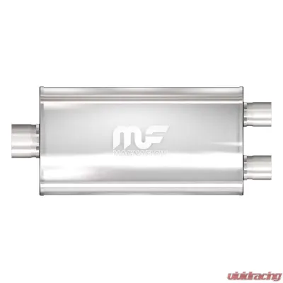 MagnaFlow 12588 5x11in Oval Straight-Through Performance Exhaust Muffler - 12588