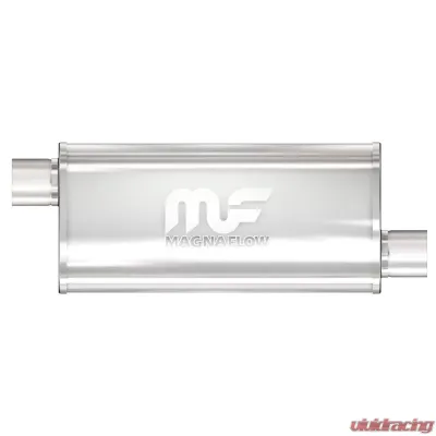 MagnaFlow 5x8 Inch Oval Straight-Through Performance Exhaust Muffler 14261 - 14261