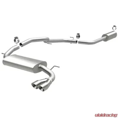 MagnaFlow 2012-2018 Ford Focus Street Series Cat-Back Exhaust System, Stainless Steel - 15072