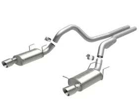 MagnaFlow 2013-2014 Ford Mustang Street Series Cat-Back Exhaust System, Stainless Steel