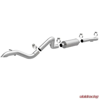 MagnaFlow 2007-2011 Jeep Wrangler Rock Crawler Series Cat-Back Exhaust System - 15238