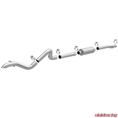 MagnaFlow 2007-2011 Jeep Wrangler Rock Crawler Series Cat-Back Exhaust System - 15239