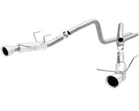 MagnaFlow 2014 Ford Mustang Competition Series Cat-Back Exhaust System, Stainless Steel