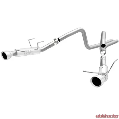 MagnaFlow 2014 Ford Mustang Competition Series Cat-Back Exhaust System, Stainless Steel - 15245