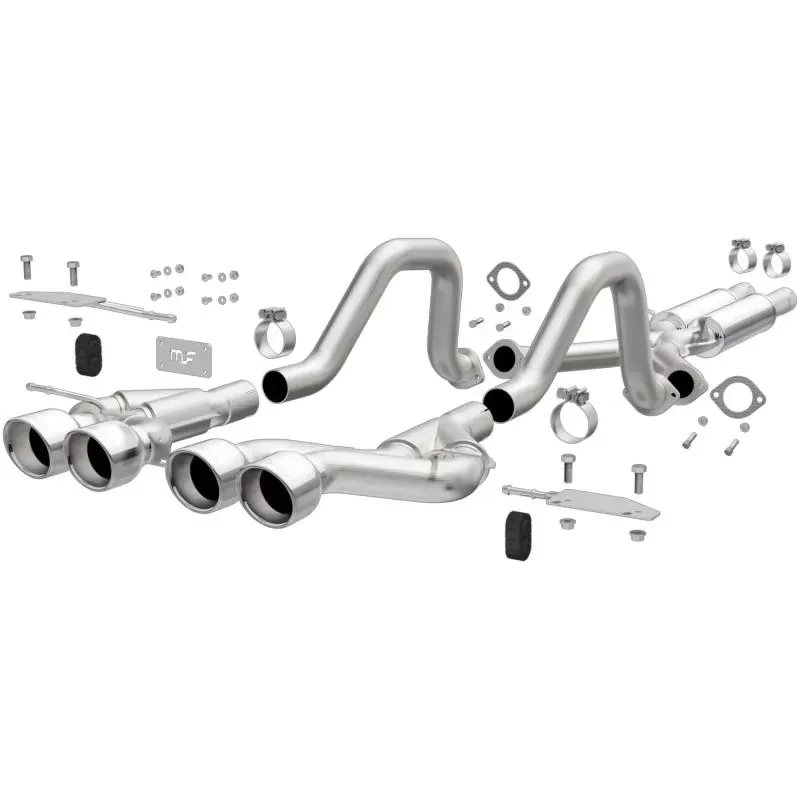 MagnaFlow 2000-2004 Chevrolet Corvette Competition Series Cat-Back Performance Exhaust System - 15281