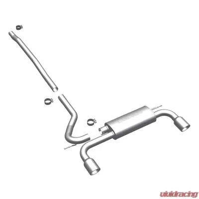 MagnaFlow Exhaust Products Touring Series Stainless Cat-Back System for Mini 1.6L 4-Cyl - 15490