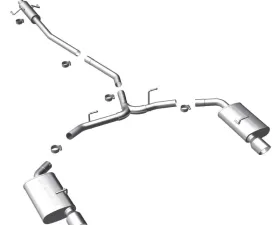 MagnaFlow 2007-2012 Ford Fusion Street Series Cat-Back Exhaust System, Stainless Steel
