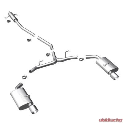MagnaFlow 2007-2012 Ford Fusion Street Series Cat-Back Exhaust System, Stainless Steel - 15552