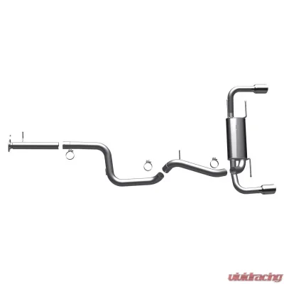 MagnaFlow Exhaust Products Street Series Stainless Cat-Back System Mazda Mazda 3 2010-2013 2.3L 4-Cyl - 15557