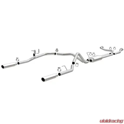 MagnaFlow 2007-2015 Nissan Titan Street Series Cat-Back Exhaust System, Stainless Steel - 15582