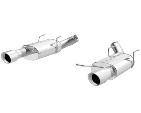 MagnaFlow 2011-2012 Ford Mustang Street Series Axle-Back Exhaust System, Stainless Steel