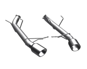 MagnaFlow 2011-2012 Ford Mustang Race Series Axle-Back Exhaust System, Stainless Steel